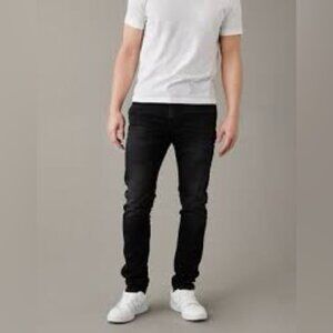 American Eagle Men’s Slim Jeans Black Extreme Flex 29x30